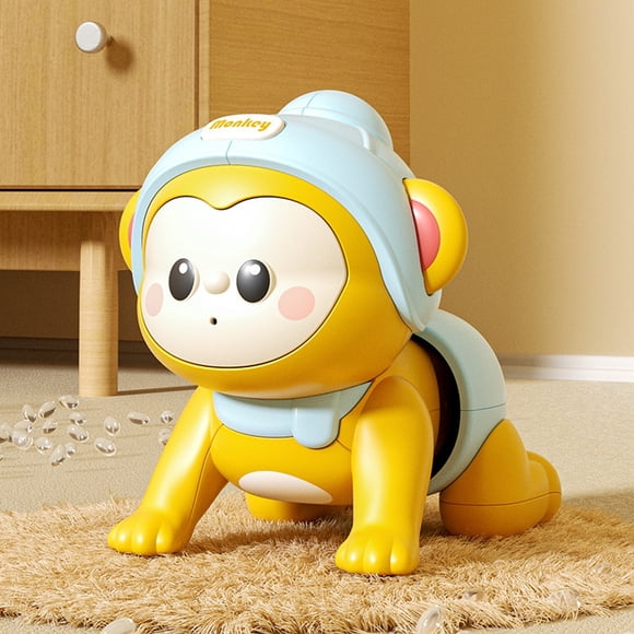 Dadatutu Jouets Musicaux Koala/singe pour Bébé Qui Rampe pour 6-12 Mois, Jouet Musical pour Nourrisson Temps sur le Ventre Développement Jouets d'Apprentissage pour 6-18 Mois Cadeau d'Anniversaire pour Tout-Petits Filles Garçons de 1 2 Ans