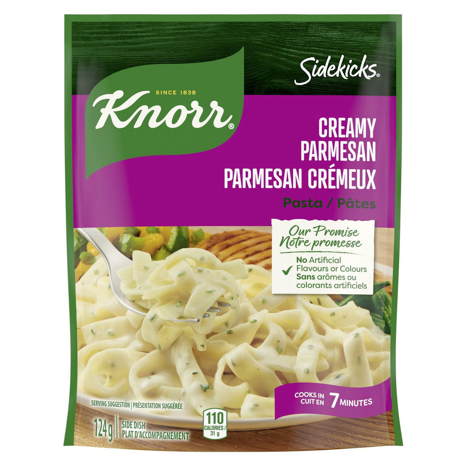 Knorr Sidekicks Creamy Parmesan Pasta Side Dish