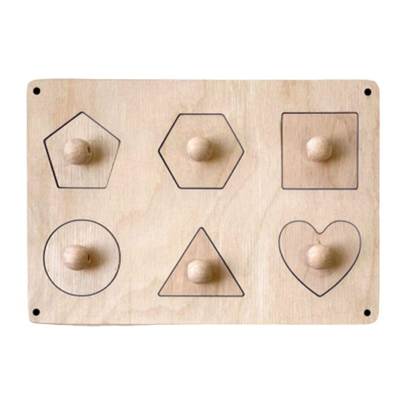 Planche d'Activités pour Enfants Accessoires Bricolage Matériel Jouet Sensoriel Planche d'Activités pour Cadeaux de Fête Garçons et Filles Jouet de Voyage en Avion Préscolaire Enfants Géométrie Forme