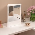 thumbnail image 2 of CJiaWei Non Reversing Mi Rrors Glass Viewing Angle Selfs Hair Cutting Mi Rrors Precision True I Ma G E S Real Re Flection Slim Design For Makeup Vanity & Beauty, 2 of 5