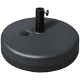 thumbnail image 1 of Outsunny Base de Parasol de Patio Robuste 48 Lb avec Mât en Acier pour Terrasse Noir, 1 of 10