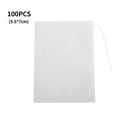 thumbnail image 3 of 100Pcs/Lot Teabags Lightweight Empty Square Cooking Spice Scented Tea Bags with Seal Filter Paper Natural Drawstring Herb Pouch 100pcs 5.5x7cm, 3 of 8