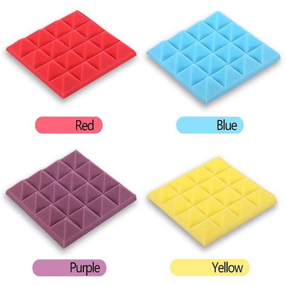 Vaidha 5Pcs Acoustic Foam Stop Absorption Sponge KTV Soundproof