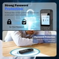 thumbnail image 3 of RONY 128GB Digital Voice Recorder: 9296 Hours Rechargeable Voice Activated Recording Device with Playback for Lectures Meetings Interviews, 3 of 9