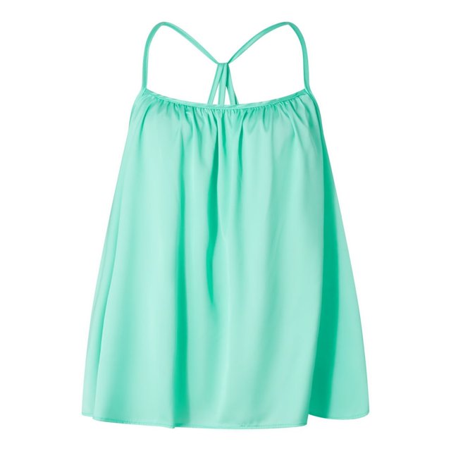 Women Spaghetti Strap Sleeveless Dress Loose Backless Party Dress
