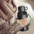 thumbnail image 4 of LSLJS Pichet d'Un Gallon Isolé avec Poignée en Acier Inoxydable Grande Bouteille d'Eau à Double Vide pour Boissons Chaudes Froides Grand Ouverture Résistant à la Sueur Idéal pour Voyage Camping Accessoires pour la Maison en Acier Inoxydable, 4 of 5