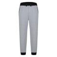 thumbnail image 4 of AherBiu Sweatpants For Men Fleece Lined Drawstring Elastic Waisted Straight Leg Pants With Pockets Casual Gym Workout Trousers, 4 of 6