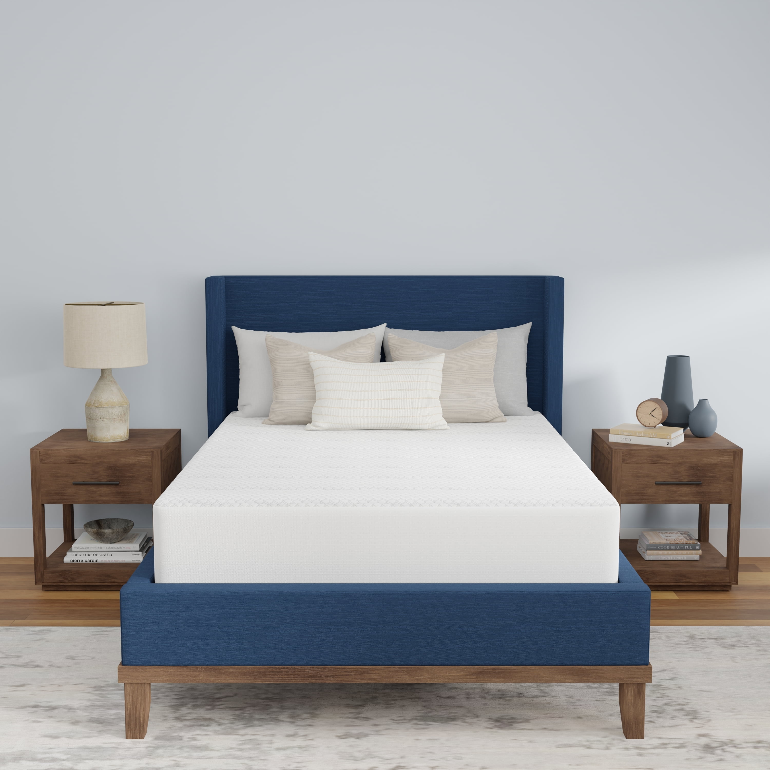 Sealy Cooling Mattress Pad, King- Fitted, High Loft, Soft Knit