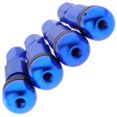thumbnail image 3 of pitrice 4 Pcs Car Tubeless Wheel Dust Caps Tire Valve Stems Blue + Black, 3 of 8