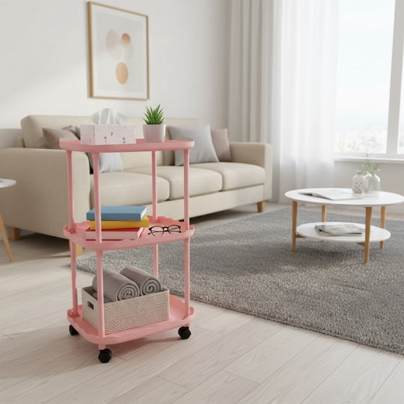 Chmadoxn Home Office Furniture Mini Table Easy Small Apartment Bedside Table Small Table Small pla stic furn iture