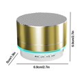 thumbnail image 3 of Cameland Metal Bluetooth Speaker Mini Portable Laptop Sound System, 3 of 8