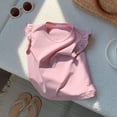 thumbnail image 3 of T-shirts pour Filles Unis T-Shirt Fille Tout-Petit Manches Courtes Col Rond Tenues d'Été pour Filles Tenues pour Filles 3-4 Ans Mode Filles, 3 of 3