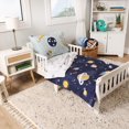 thumbnail image 1 of 3-Piece Toddler Bedding Set, Outerspace, 1 of 7