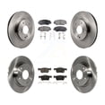 thumbnail image 1 of Transit Auto Front Rear Disc Brake Rotors and Ceramic Pads Kit for Car Honda Civic K8T-101608, 1 of 11