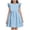 Aa-Bleu Clair, variante sur lcziwo Robe Sans Manches à Volants pour Filles Été Décontractée Robes Trapèze Couleur Unie Col Rond Robe de Fête pour Tout-Petits et Enfants Blanc Offres chez Walmart