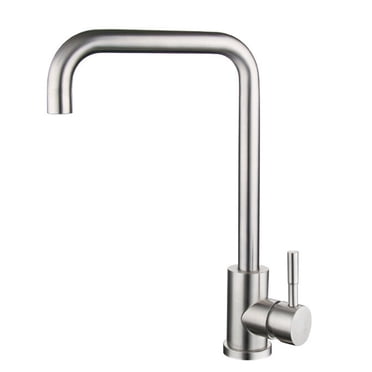 304 Stainless Steel Kitchen Faucet Sink Faucet Tap Cold and Hot Mixer Tap