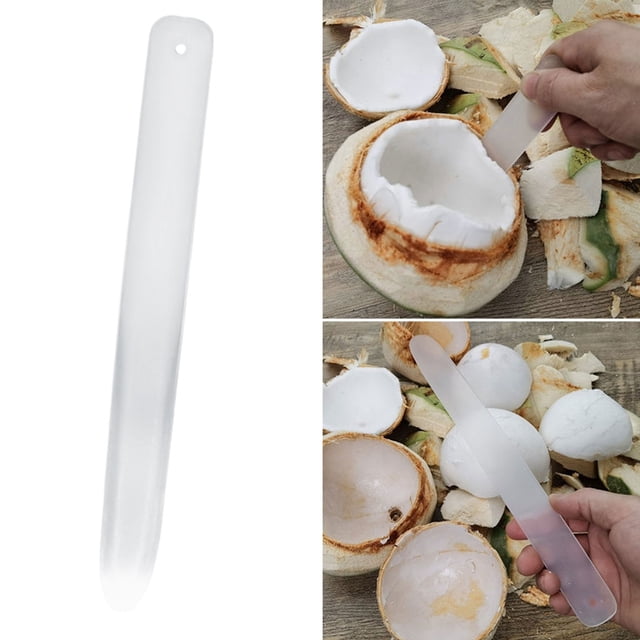 Décapant de Viande de Noix de Coco Professionnel Lavable Doux Creuser en Plastique Extracteur de Viande de Noix de Coco Racleur d'Œufs de Noix de Coco Gadgets de Cuisine