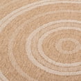thumbnail image 3 of Erbanica Round Quick Dry Jute Look Indoor Outdoor Rug, 3 of 5