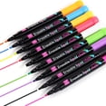 thumbnail image 3 of Double-Headed Art Pens for Students - 10ml Pearlescent Soft Pigment Writing Tools for Fine Line Drawings and Projects, 3 of 7