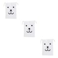 thumbnail image 2 of QualitChoice Portable Cotton Linen Drawstring Closure Bag Bedroom Large Capacity Pouch Sundries Luggage Cargo Laundry Organizer Type 4 3PCS, 2 of 6