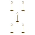 thumbnail image 3 of Baohd Contemporary Table Number Holder Photo Stand for Trendy Hotel Settings Gold 15cm 5Set, 3 of 6