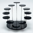 thumbnail image 4 of Multi-Layer Cupcake Stand Acrylic Tiered Serving  Cupcake Tower for Party  A, 4 of 7