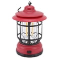 thumbnail image 4 of Camping Lantern, Portable LED Camping Lantern COB Wick Light Source Hangable Hook Design ABS Material  For Tent For Outdoor Red, 4 of 8