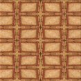 thumbnail image 1 of Ahgly Tapis d'Intérieur Lavable en Machine Carré Transitionnel Acajou Brun, 7 Pieds Carré, 1 of 7