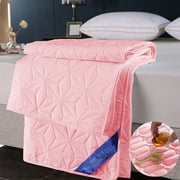 Dvkptbk Protective Mattress Water Proof Mattress Protector Quilted Fitted Dusting Proof Mattress Pad Cover for Cozy Sleep-Soft and Breathable Bed Mattress Cover Bedding