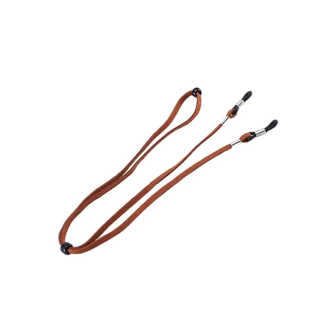 facefd Eyeglass Strap Non-Slip Stretchy Universal Rope Eyewear Retainer Sports Dark Brown