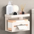 thumbnail image 1 of Chmadoxn Bathroom Storage & Organization, Toilet Suction Cup Toilet Paper Box Wall Mounted Roll Paper Rack Without Punching Toilet Tissue Box Alloy Suction cup paper holder, 1 of 6