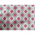 thumbnail image 4 of oneOone Cotton Poplin Fabric Diamond & Swirl Ikat Printed Craft Fabric BTY 56 Inch Wide, 4 of 4