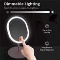 thumbnail image 4 of Makeup Mirror USB Rechargeable Vanity Mirror Desktop Mirror with LED Light, 4 of 10