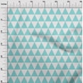 thumbnail image 3 of oneOone Cotton Poplin Fabric Triangle Geometric Print Fabric By The Yard 56 Inch Wide, 3 of 5