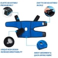 thumbnail image 4 of Knee Brace with Side Stabilizers & Patella Gel Pads, Adjustable Compression Knee Support Braces for Knee Pain, Meniscus Tear,ACL,MCL,Arthritis, Joint Pain Relief,Injury, 4 of 6