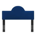 thumbnail image 3 of Modway Tête de Lit Moderne en Velours de Performance Dawn Double/Grand, Bleu Marine, 3 of 7