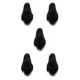 thumbnail image 2 of ZheElen Perruques Synthétiques pour les Cheveux Naturels Perruque Synthétique Résistante Longue Perruque de Cheveux Raides Facile à Porter 9582-19 5Set, 2 of 6