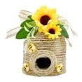 thumbnail image 3 of Bee Hive Decor Beehive Decoration 1 Pack Country Decorative Beehive Natural Beehive Theme Decoration Spring Summer Country Farmhouse Kitchen Table Tiered Tray Decorat, 3 of 5
