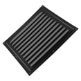 thumbnail image 4 of LEFU for Stainless Steel Louver Vent Grille Cover with Insect Screen for Ceiling and Side Wall, Square HVAC Ventilation Outlet, Easy Installation, 25 x 25 cm, Black, 4 of 10