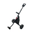 thumbnail image 4 of Lipstore Golf Pull Push Cart Foldable Outdoor Golf Bag Pull Cart Portable Multifunctional Black, 4 of 8