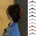 thumbnail image 3 of CSChome Hair Claw Shape Hair Claw Non-Slip Crossing Solid Color Decorative Tight Frosted Large Hair Clamp Styling Tool Hair Claw, 3 of 7