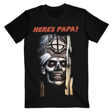 Ghost Unisex T-Shirt Here's Papa