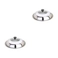 thumbnail image 1 of relayinert Couvercle de Pot en Acier Inoxydable Fiable et Polyvalent pour Cuisiner Robuste et Durable 2Set, 1 of 6