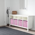 thumbnail image 4 of YOYTOO Lot de 2 Bacs de Rangement en Tissu Pliables, Bacs de Rangement Pliables de 11 Pouces, 4 of 7