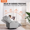 thumbnail image 2 of VEVOR Fauteuil Inclinable Électrique et Berçant Pivotant, Fauteuil Inclinable Berçant Pivotant Capacité de Poids 250 Lb avec Port USB, 2 of 9