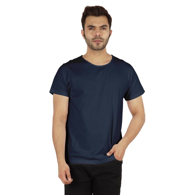 Inkmeso CottonShortSleeveSolidT-shirtForMensRelaxed Fit Casual Summer Basic T-shirts