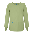 thumbnail image 2 of Adar Universal Women's Scrub Set - Warm-Up Scrub Jacket and Elastic Pull-On Pants, 2 of 5