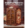 thumbnail image 3 of Tradeopia Puzzle en bois 3D – Kit DIY Bibliothèque Miniature Souvenirs de Librairie, 3 of 4