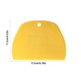 thumbnail image 3 of Birdeem Scraper Cutting Knife Sausage Cake Buns Pancakes Cold Cream Scraper Plastic Scraper Blade Knife Multi-Purpose Baking Tool with Measuring Marks, 3 of 6