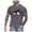 Grey, variant on LUOGENLI Male T-shirts for Mens Men's T Shirt Fashion Printed Men's Short Sleeved T Shirt Mens T-shirts Graphic Tees Vintage Summer Clothes Light Gray M